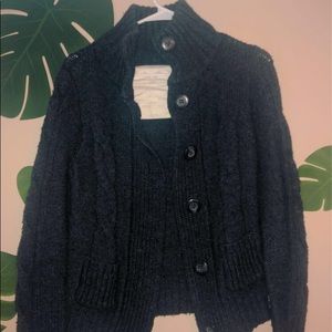 Thick sweater, keeps you warm